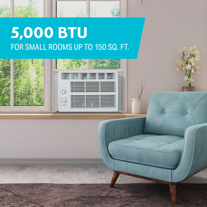 5,000 BTU 115V Mechanical Window Air Conditioner