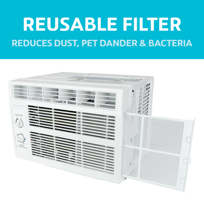 5,000 BTU 115V Mechanical Window Air Conditioner