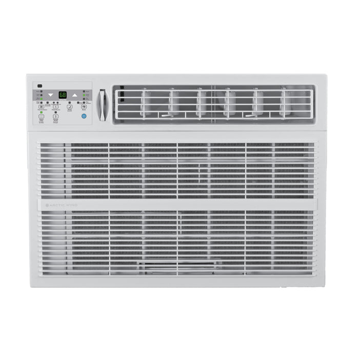 25,000 BTU 230V Cool/Heat Window Air Conditioner with Electric Heat, Follow-Me Remote control